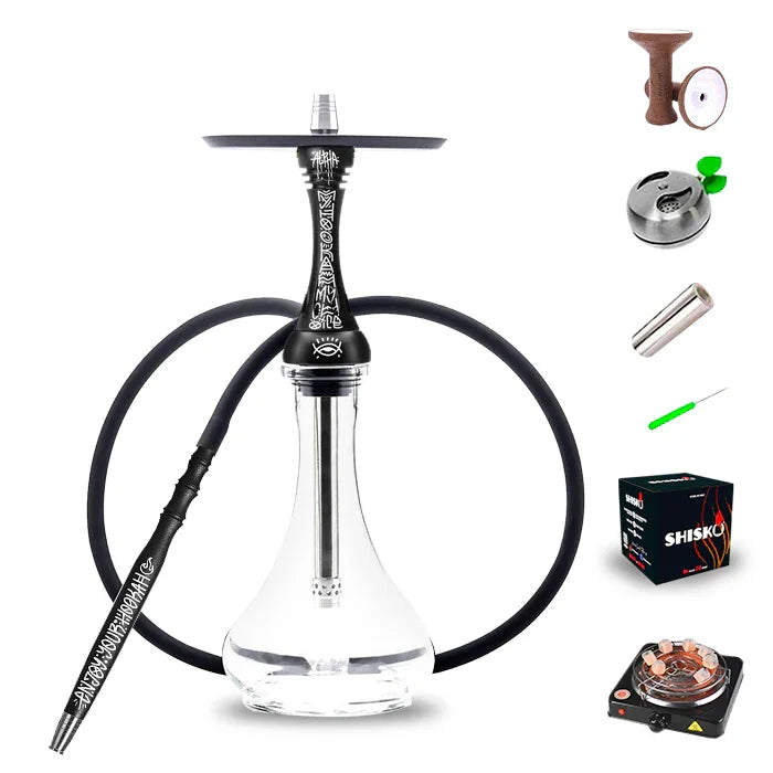 家シーシャセット　Alpha hookah Alpha Hookah (アルファフーカ) / model X BLACK MATTE