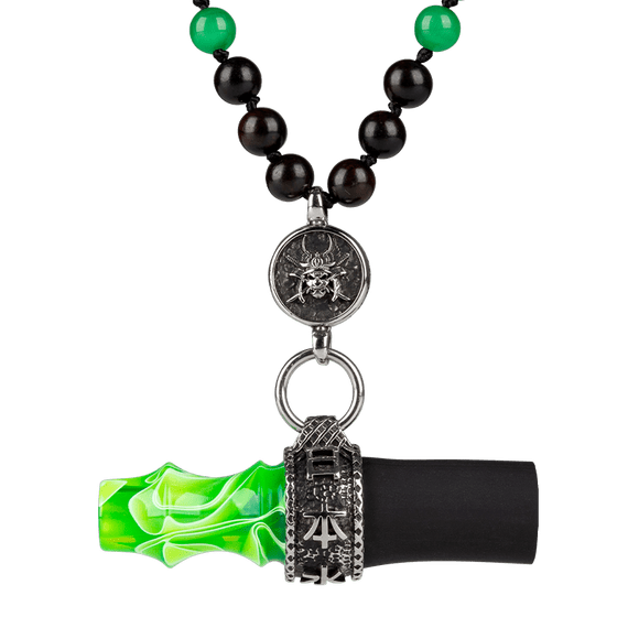 Japona Hookah Personal Mouthtip - Samurai Beads - Green