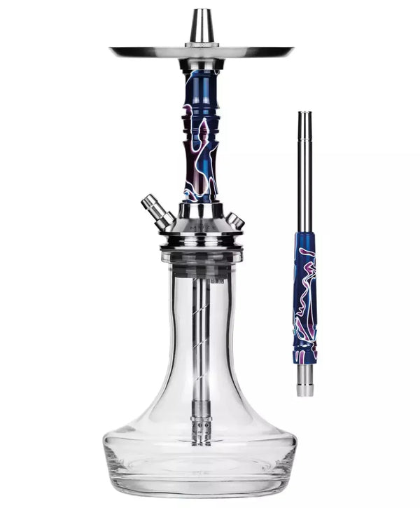 Moze Breeze Pro Candy Line Hookah - Blue/Purple