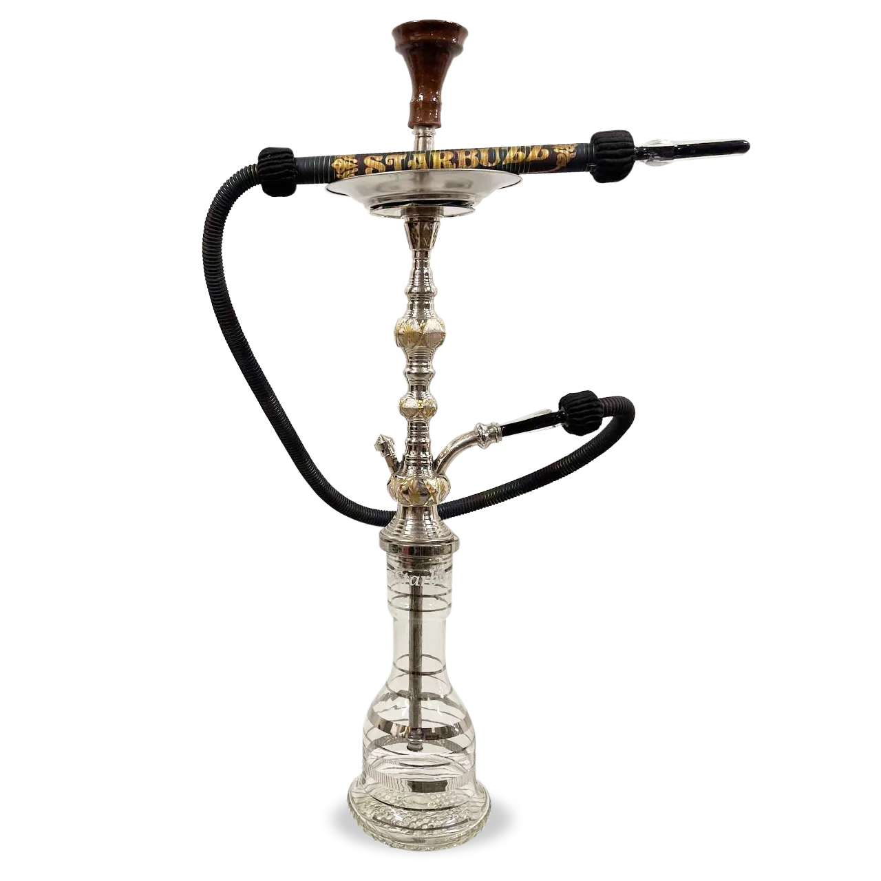 Starbuzz 34" Inch Egyptian V1 Hookah Black Hookah Shisha UK
