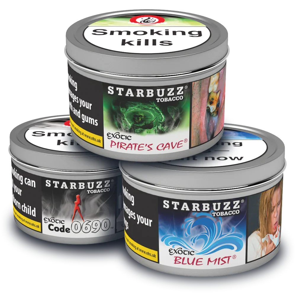 Starbuzz Shisha Flavours 100g