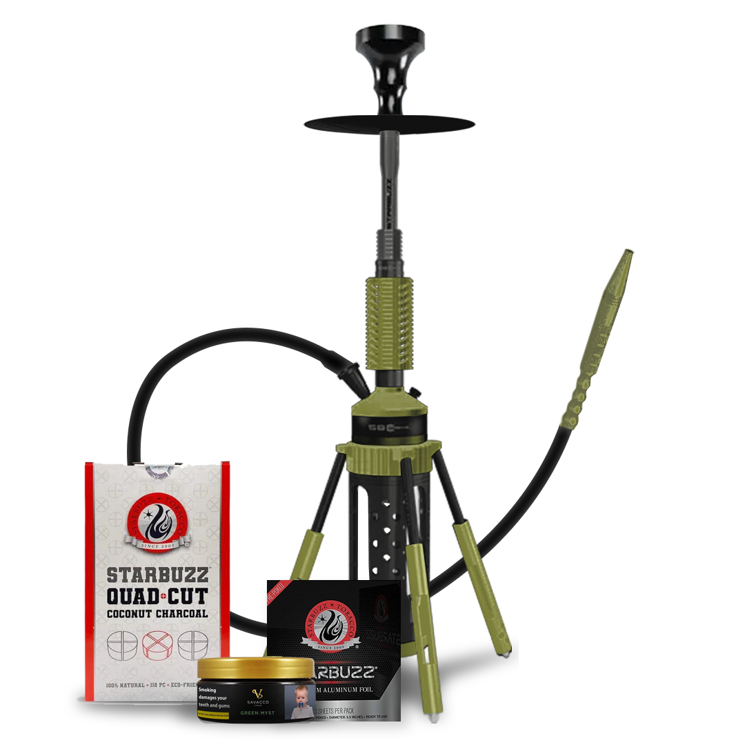 Starbuzz Carbine 2.0 Starter Kit - Magpul OD Green - Hookah Shisha 