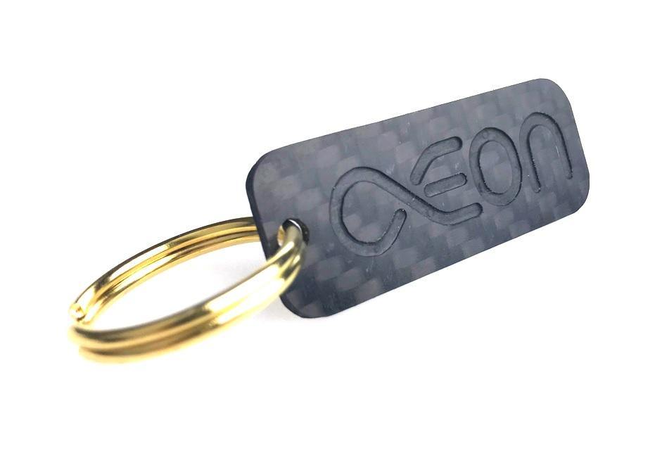 Aeon Carbon Keychain - Gold - shishagear - UK