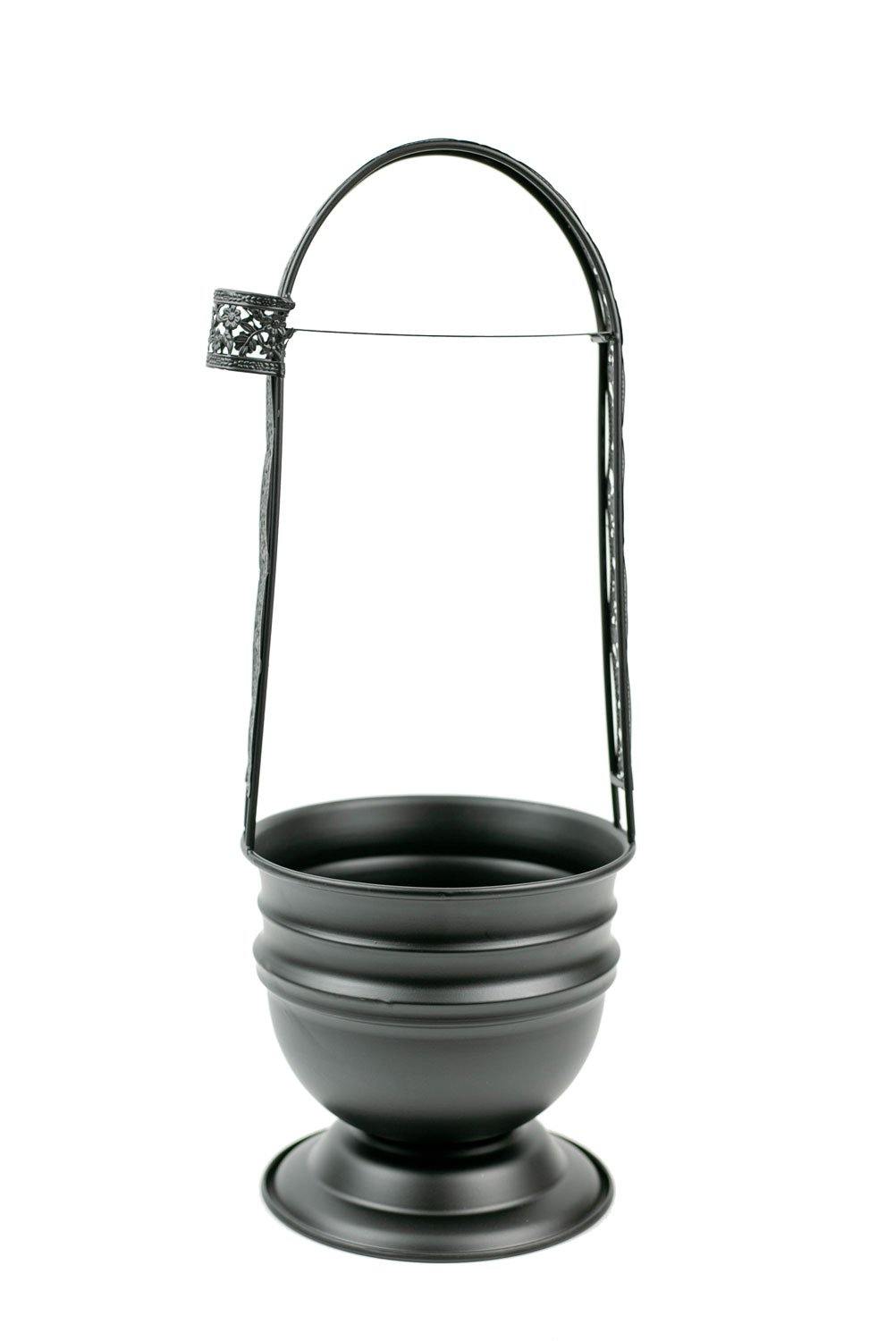 Dschinni Coal Basket Holder Black - shishagear - UK Shisha Hookah Black Friday