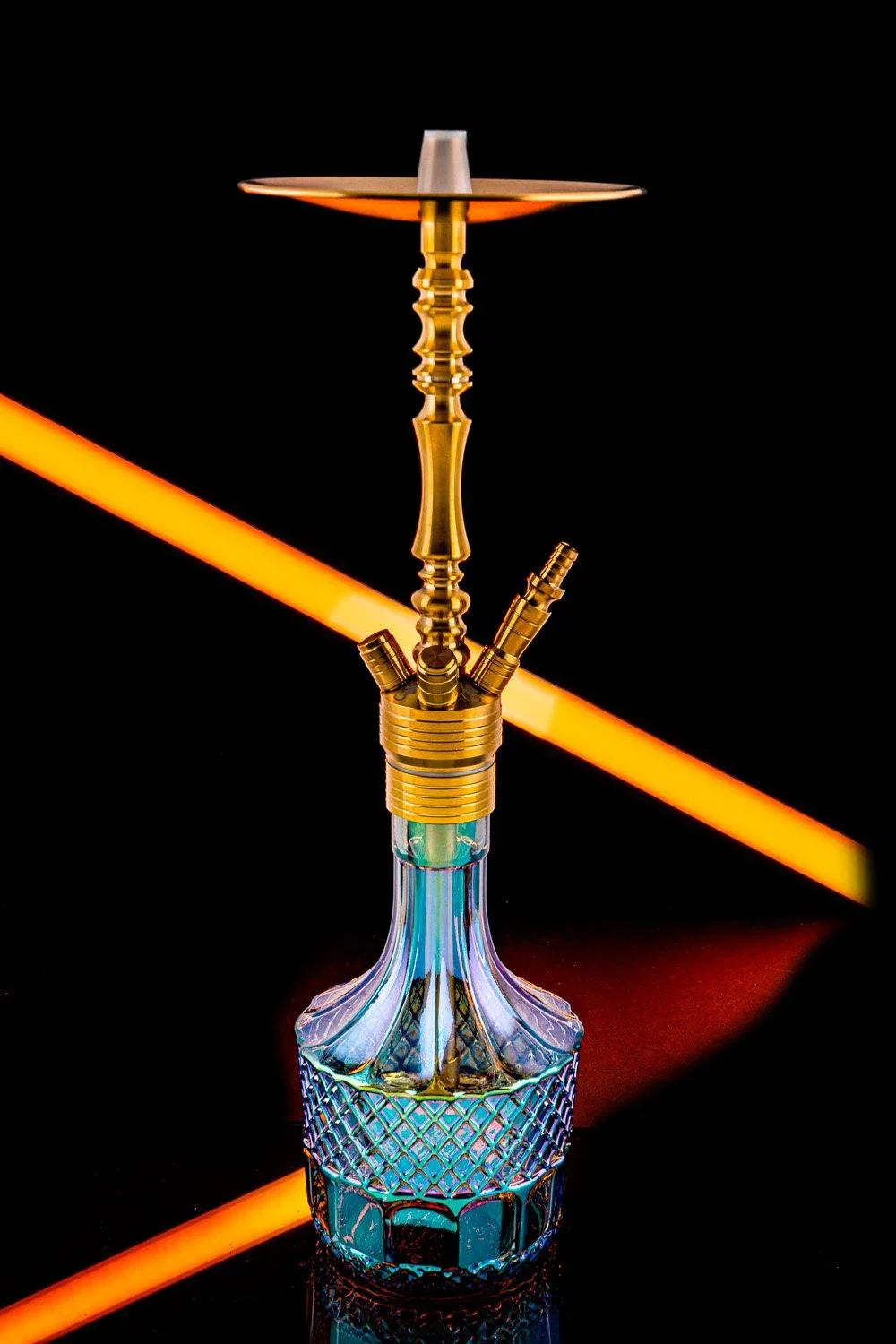 Dschinni Stealth Bomber Classic Venom Gold Hookah - Hookah Shisha 