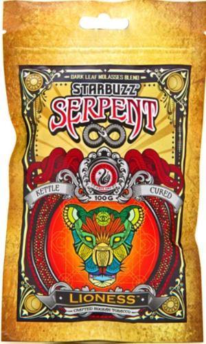 Starbuzz Serpent Lioness 80g (Strawberry Ice Cream) - shishagear - UK Shisha Hookah Black Friday