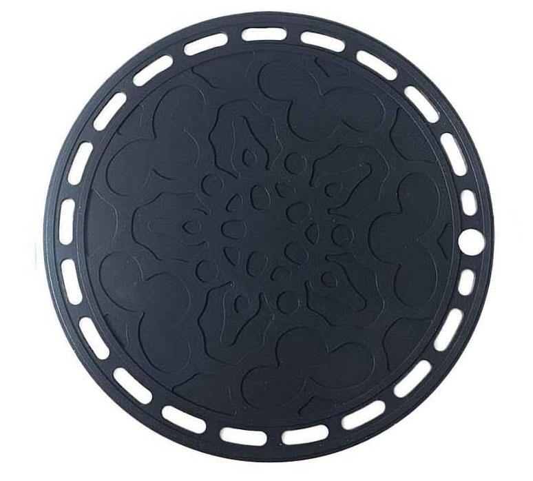 Hookah Non Slip Silicone Base Mat Hookah Shisha UK black