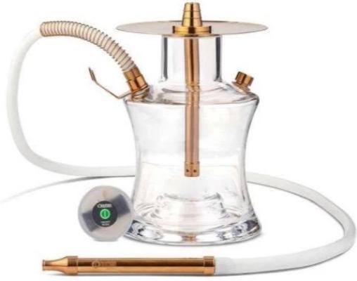 Oduman Hookah N2 Limited Edition - Clear Gold - Hookah Shisha - UK