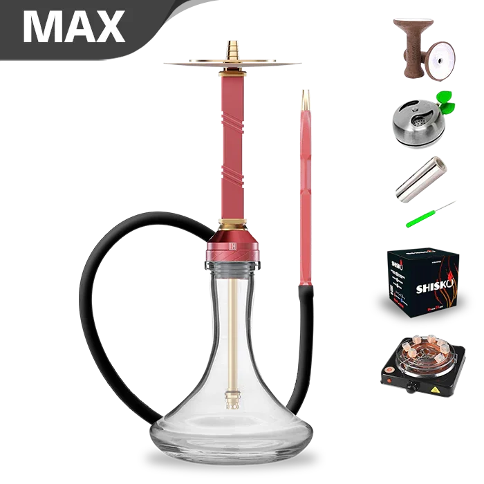 Illicit Hookah Model XI - Red