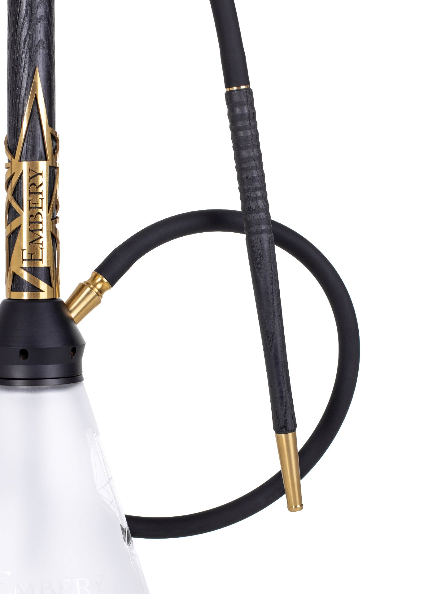 Embery Wood Envolve Hookah - Gold/Black