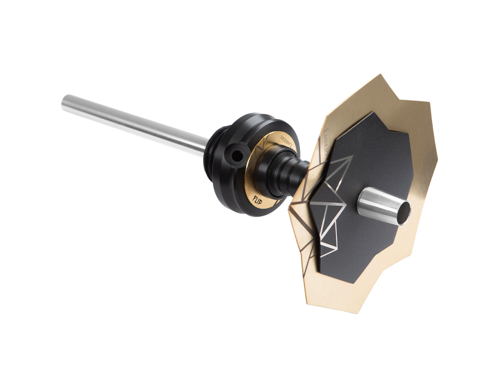 Embery Flip Hookah - Gold Black