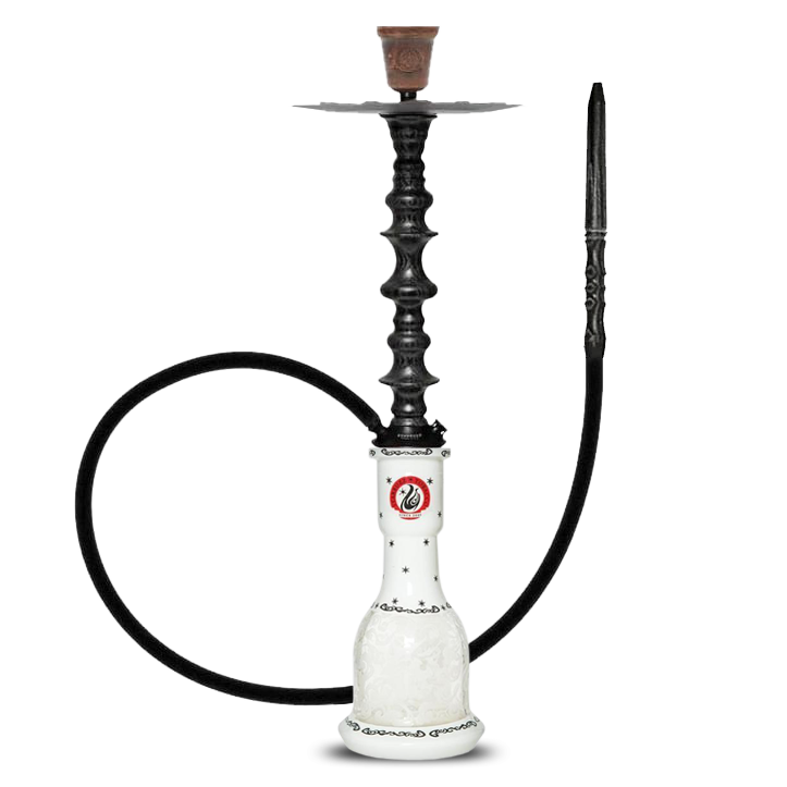 Starbuzz Wood Line Challenger Bundle - Black/Silver Stripes with White Base