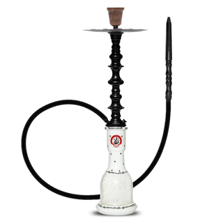 Starbuzz Wood Line Challenger Bundle - Black with White Base - Shisha Only