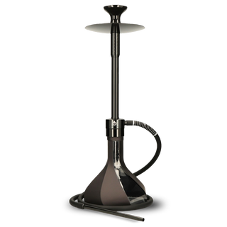 El-Badia Octagon Hookah - Full Black