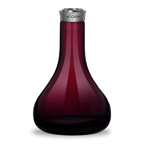 Wookah Vase Burgundy Smooth