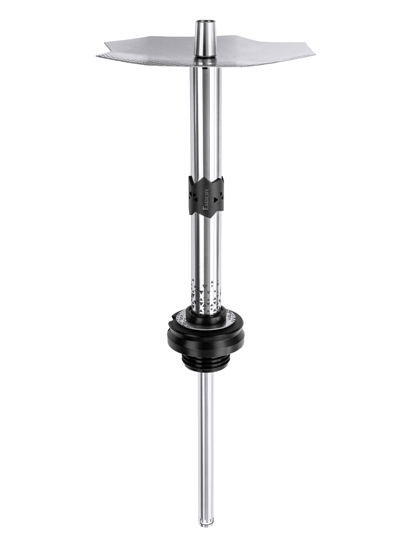 Embery Equal Hookah - Silber Schwarz