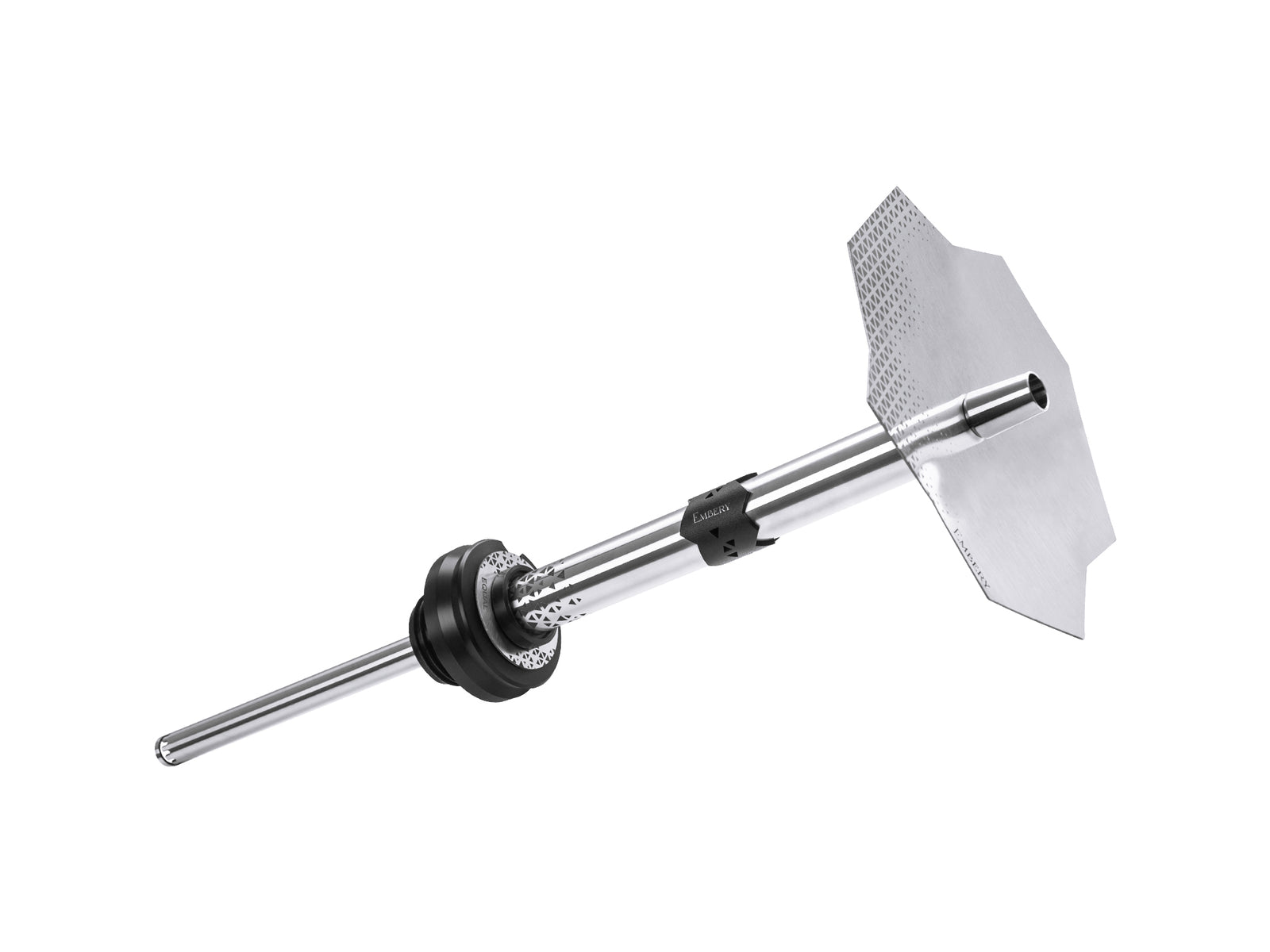 Embery Equal Hookah - Silber Schwarz