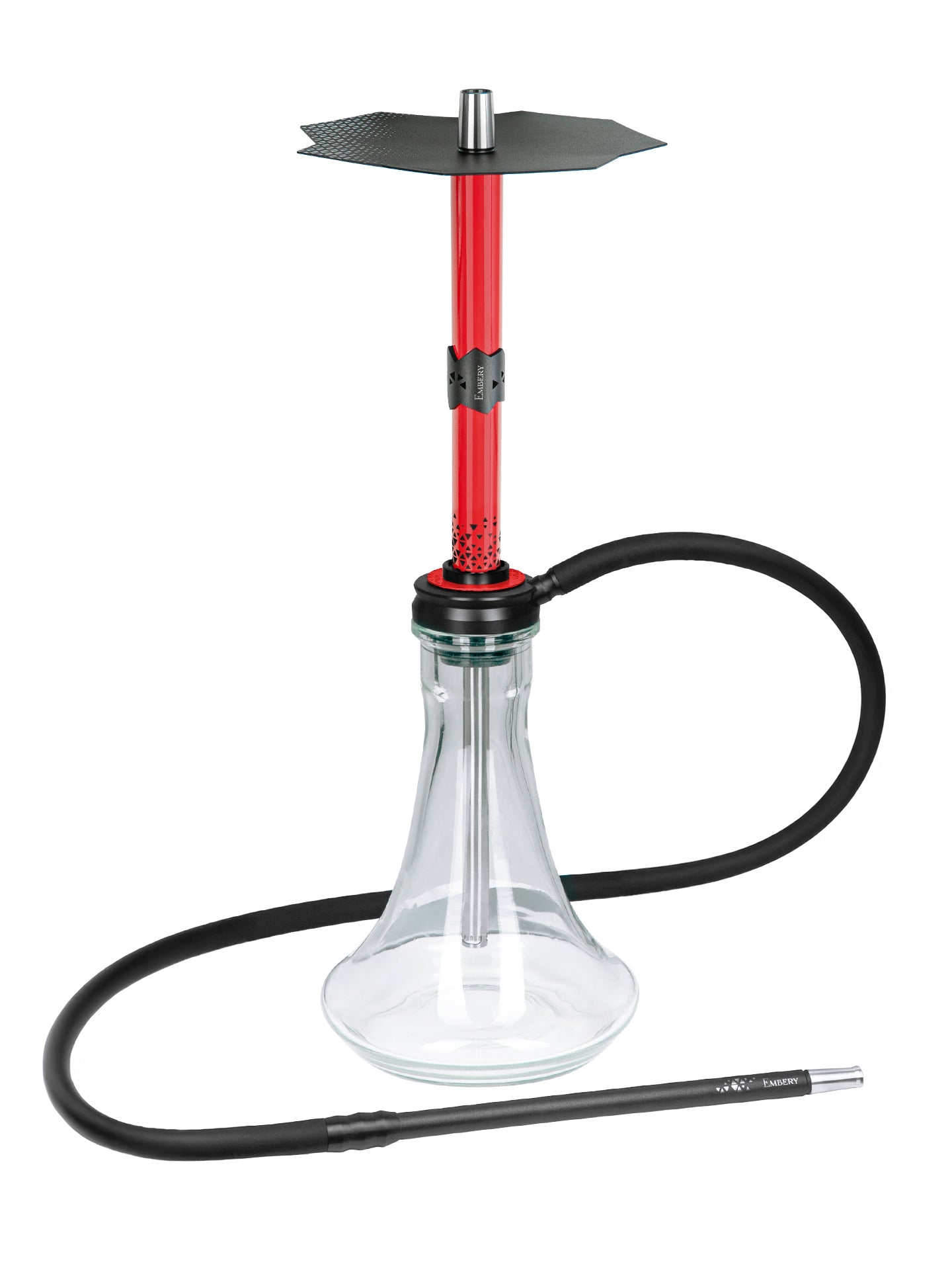 Embery Equal Hookah - Red Black