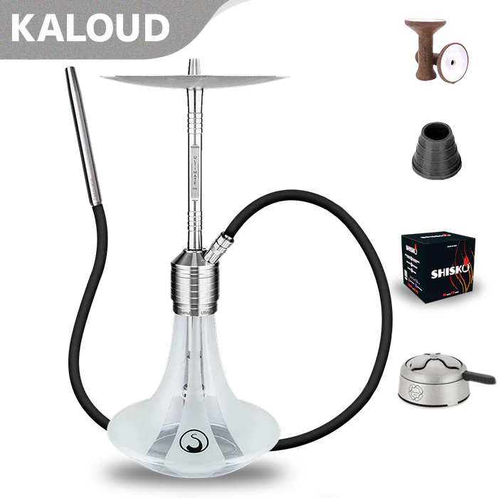Steamulation Ultimate One Hookah - White Matt