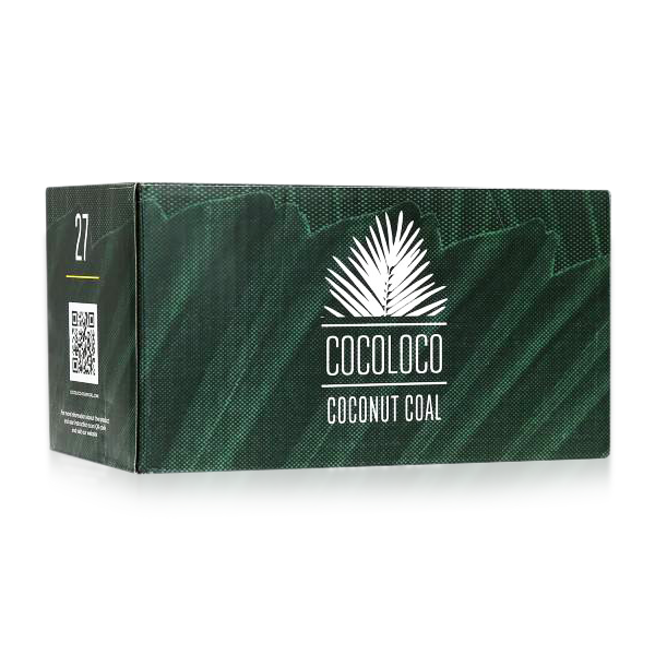 Cocoloco Coconut Shisha Charcoal 27mm