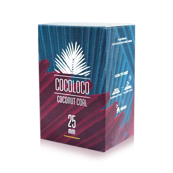 Cocoloco Shisha Coconut Charcoal 1kg