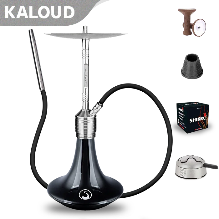 Steamulation Ultimate One Hookah - Black Matt