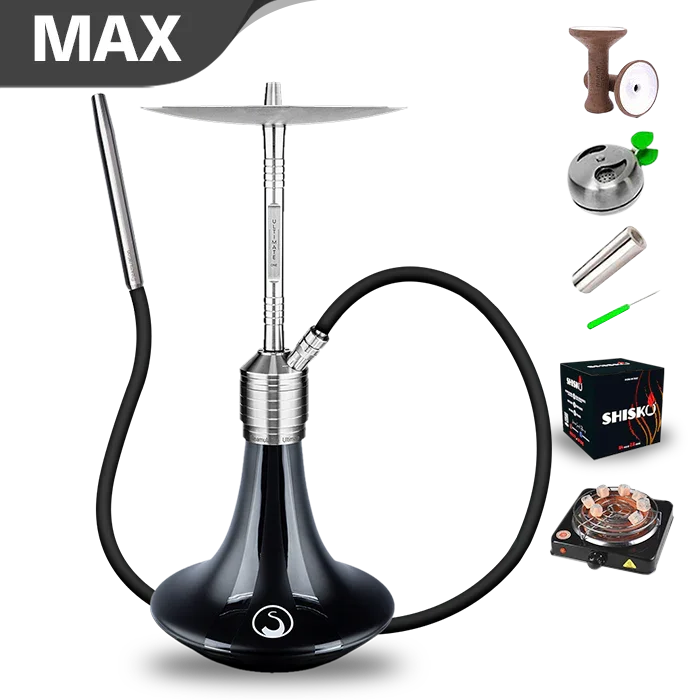 Steamulation Ultimate One Hookah - Black Matt