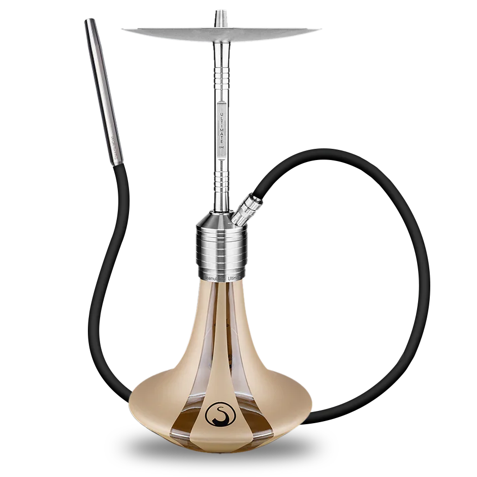 Steamulation Ultimate One Hookah - Gold Matt Metallic