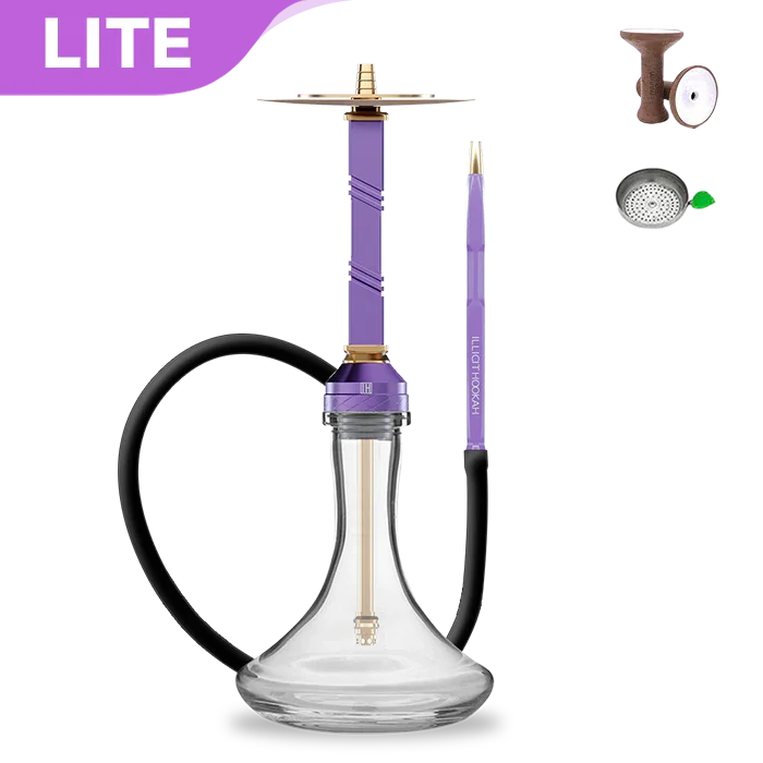 Illicit Hookah Model XI - Purple