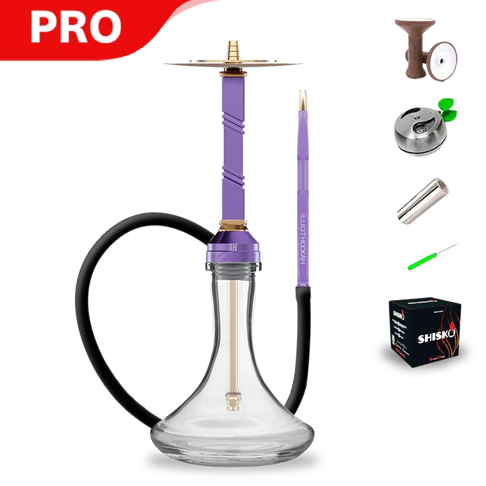 Illicit Hookah Model XI - Purple