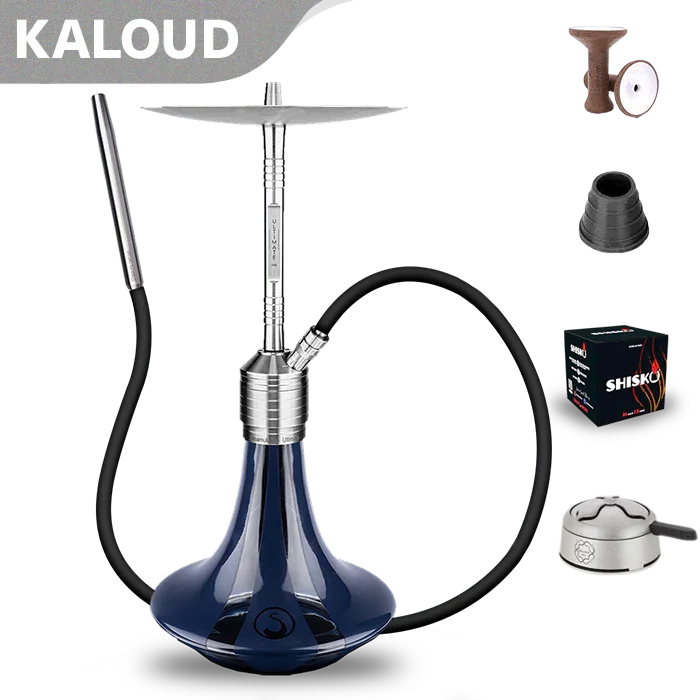 Steamulation Ultimate One Hookah - Blue Glanz Metallic