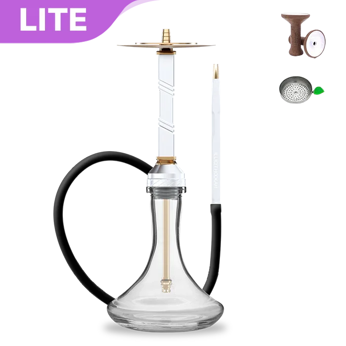 Illicit Hookah Model XI - Silver