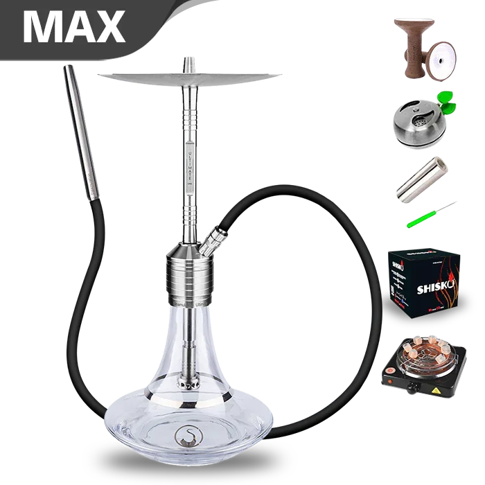Steamulation Ultimate One Hookah - Clear