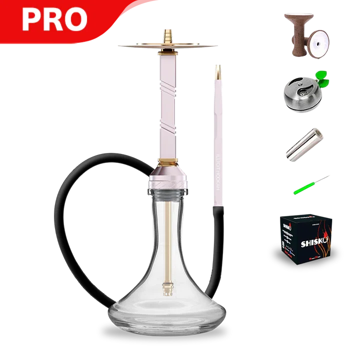 Illicit Hookah Model XI - Light Pink