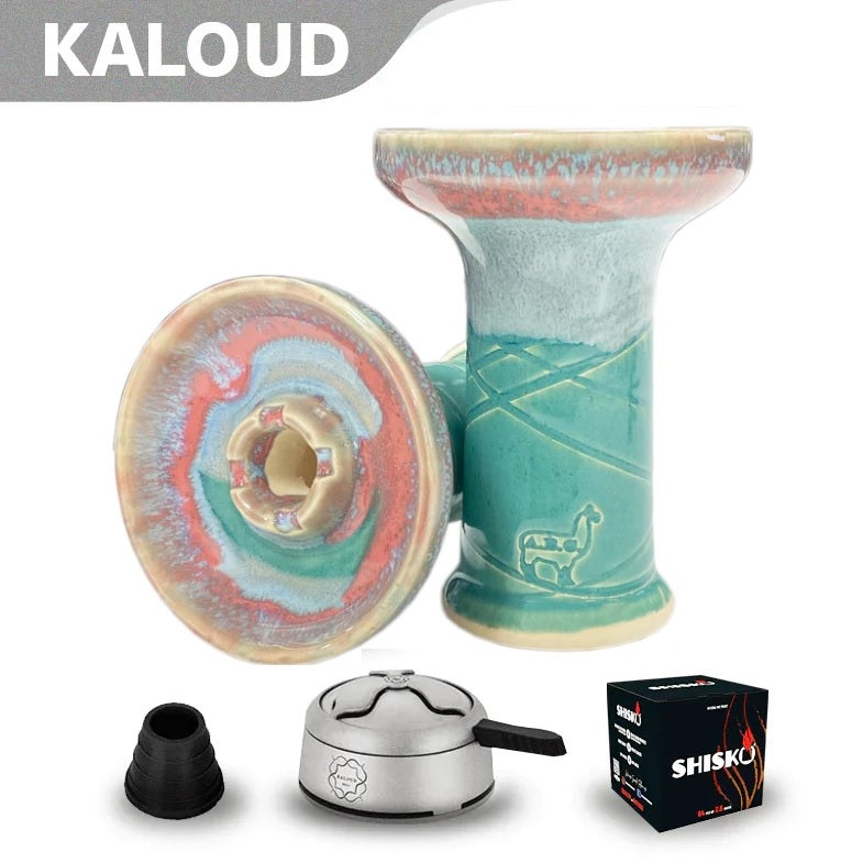 Alpaca Rook Bowl - Pink Skyblue