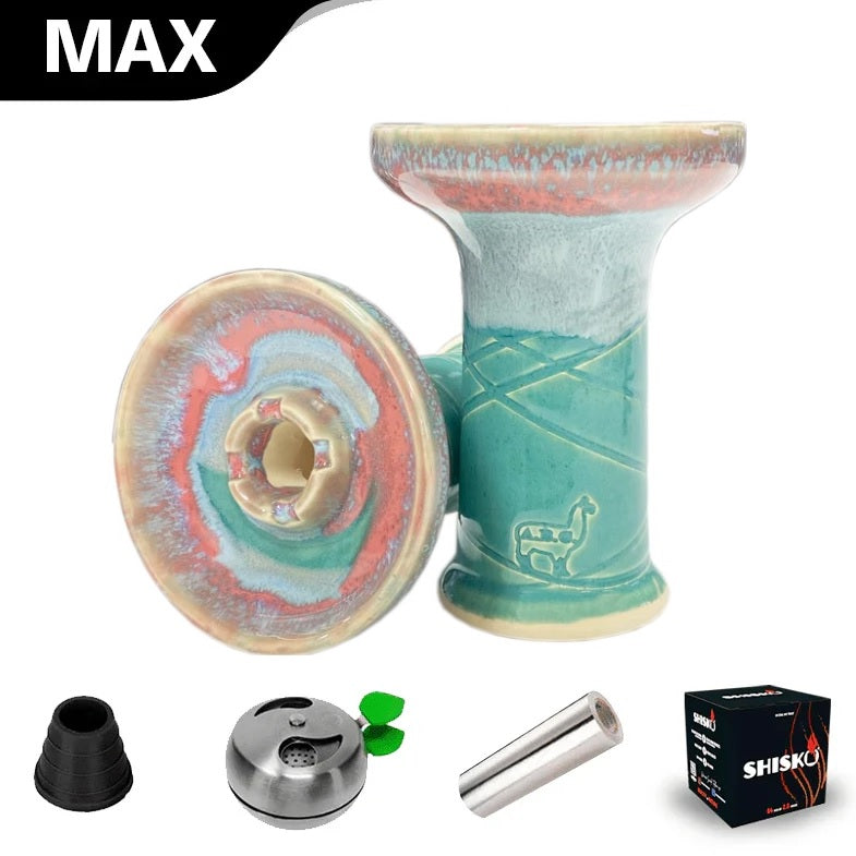 Alpaca Rook Bowl - Pink Skyblue