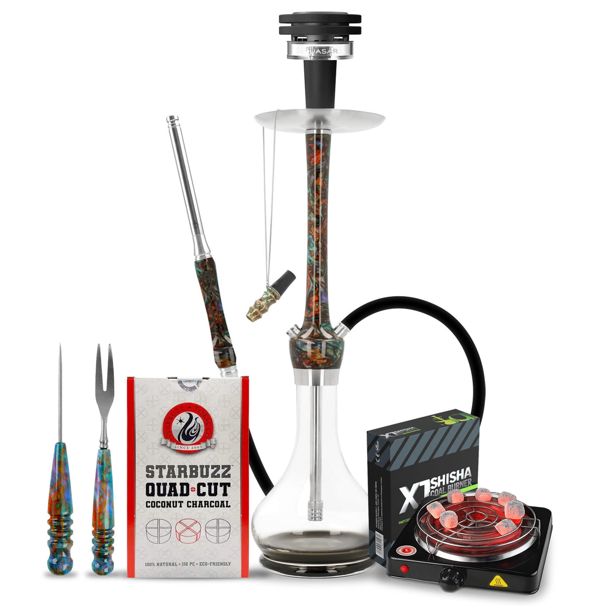 El-Badia Balian Hookah Bundle