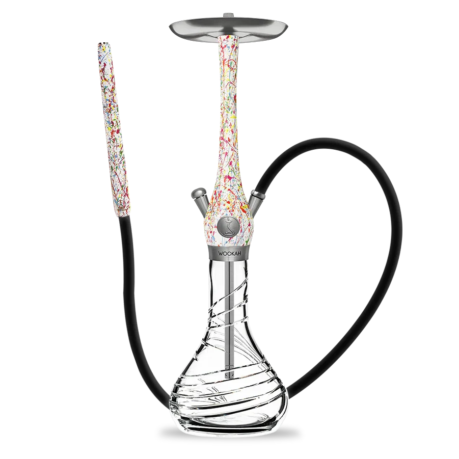Wookah Abstract Crystal Tornado Hookah (Limited Edition)
