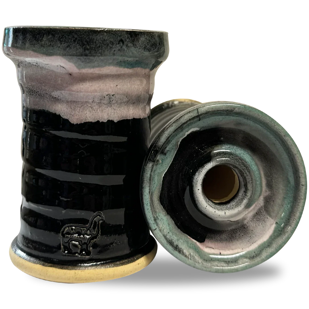 Alpaca Cria Thick Boyz Bowl - Pastels On Black