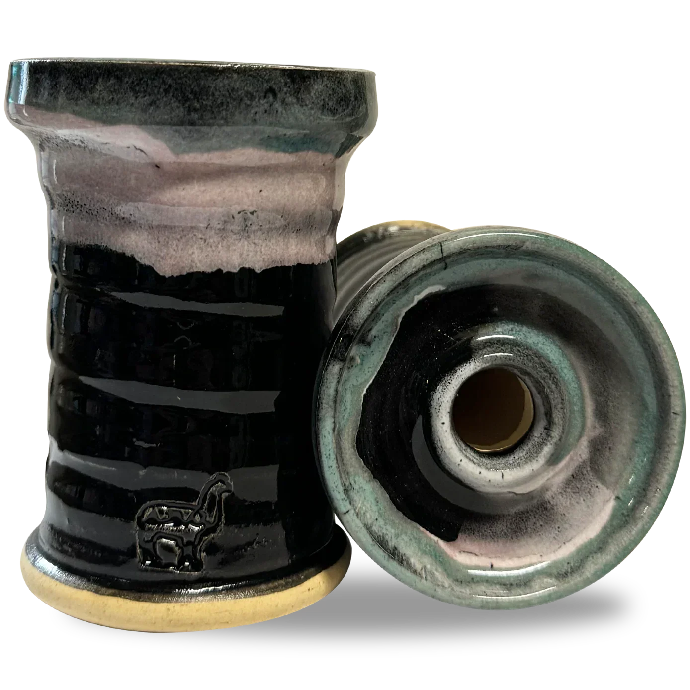 Alpaca Cria Thick Boyz Bowl - Pastels On Black