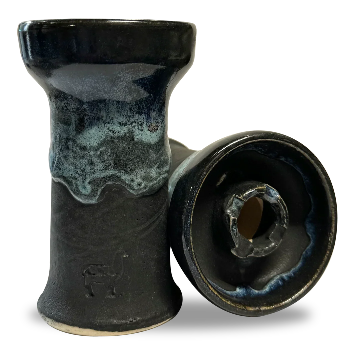 Alpaca Mini Rook Bowl - Blue Steel Drip