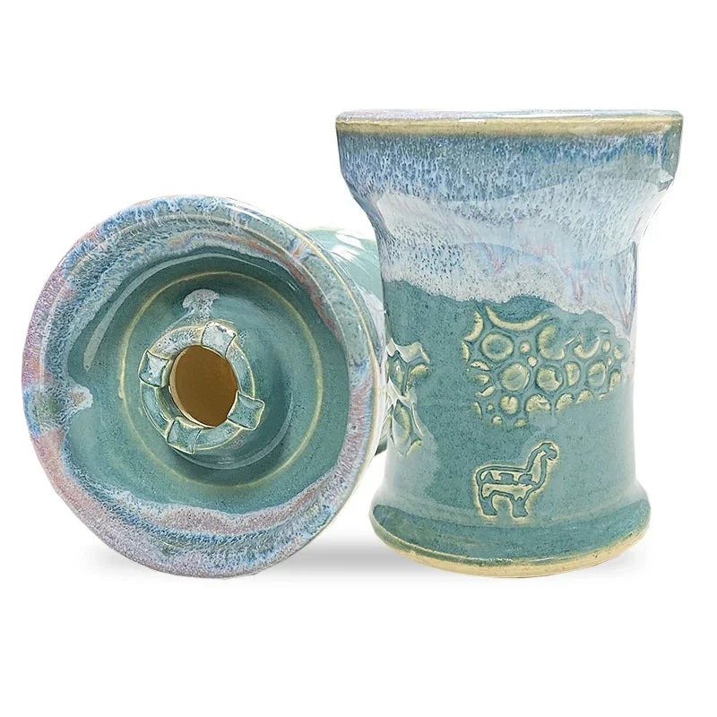 Alpaca Rook Thick Boyz Bowl - Aqua Reptile
