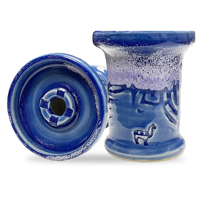 Alpaca Rook Thick Boyz Bowl - Blusey Moon Aztec