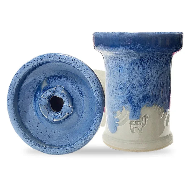 Alpaca Rook Thick Boyz Bowl - Slate White Waves