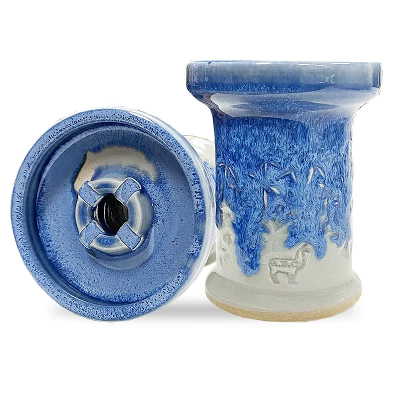 Alpaca Rook Thick Boyz Bowl - Slate White Snowflakes