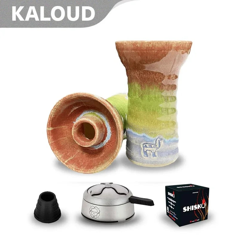 Alpaca Suri Bowl - Orange Green