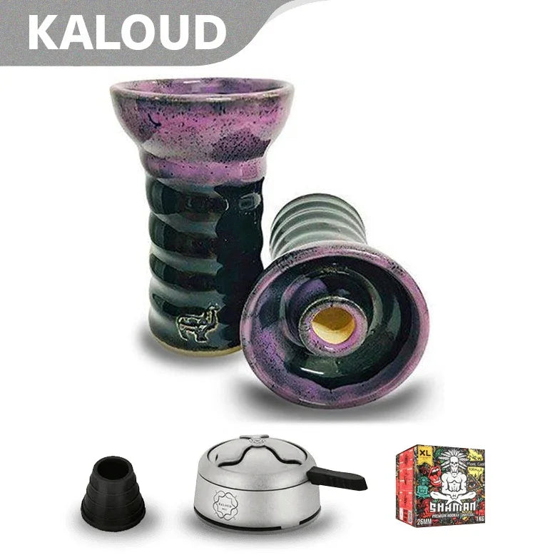 Alpaca Suri Bowl - Purple&#39;ish Black