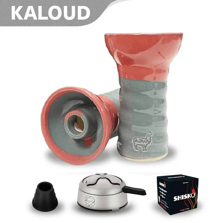 Alpaca Suri Bowl - Red Grey