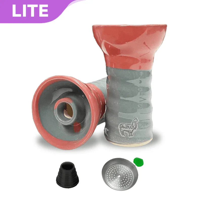 Alpaca Suri Bowl - Red Grey