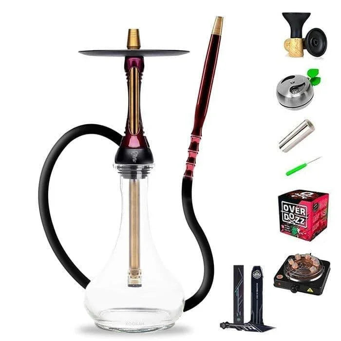 Alpha Hookah S SET - Red Candy